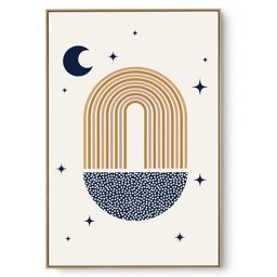 Quadro Decorativo Boho Lua