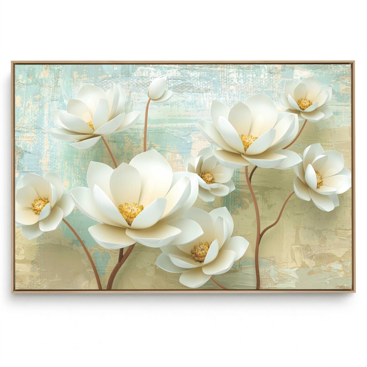 Quadro Decorativo Branco Neve