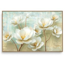 Quadro Decorativo Branco Neve