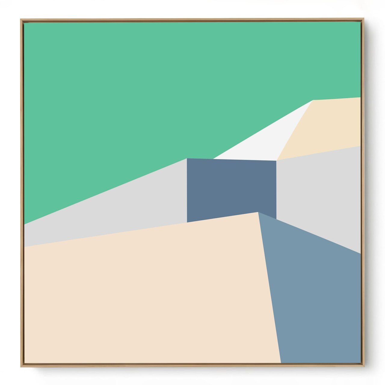 Quadro Decorativo Cubos II
