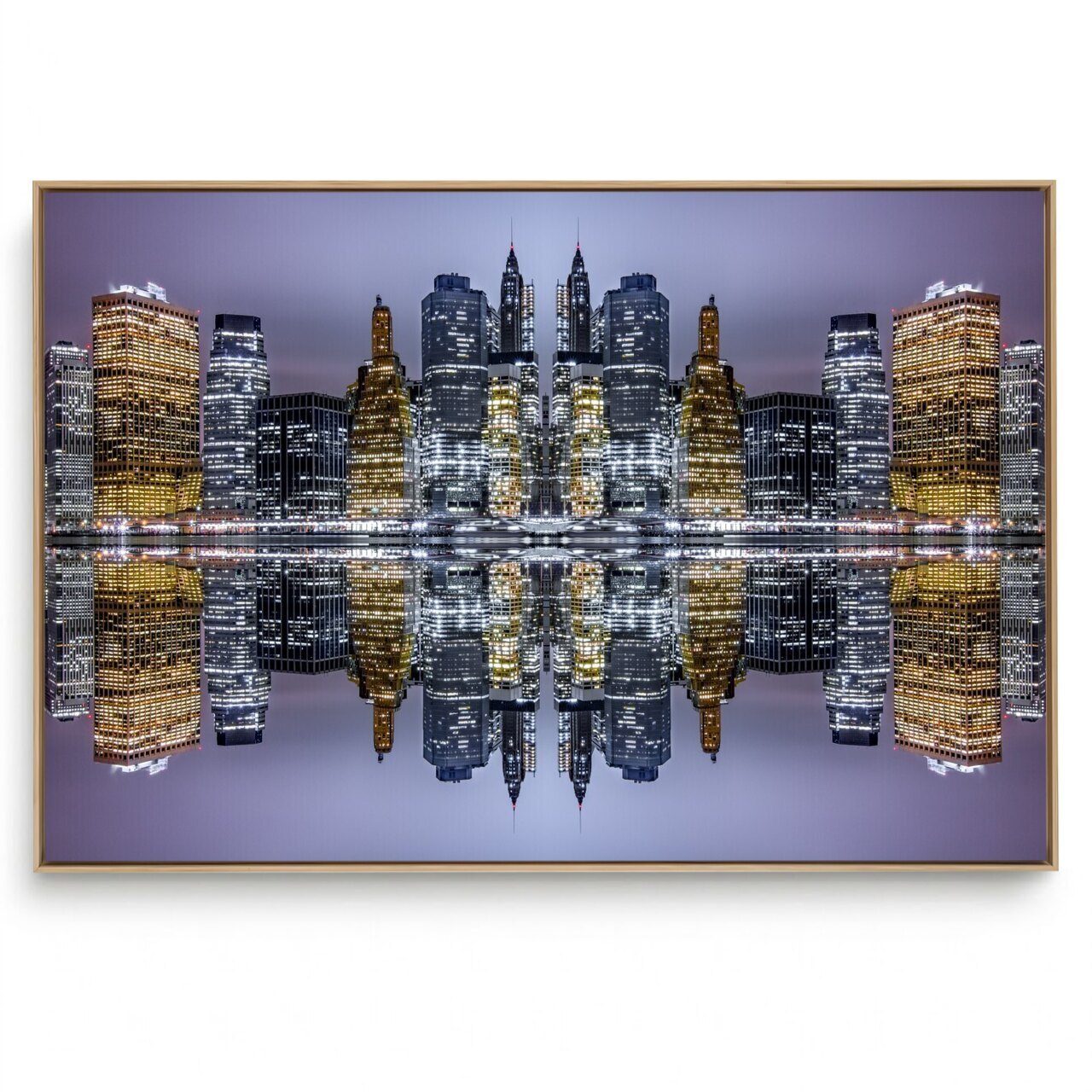 Quadro Decorativo Cidade Noturna I