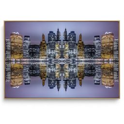 Quadro Decorativo Cidade Noturna I