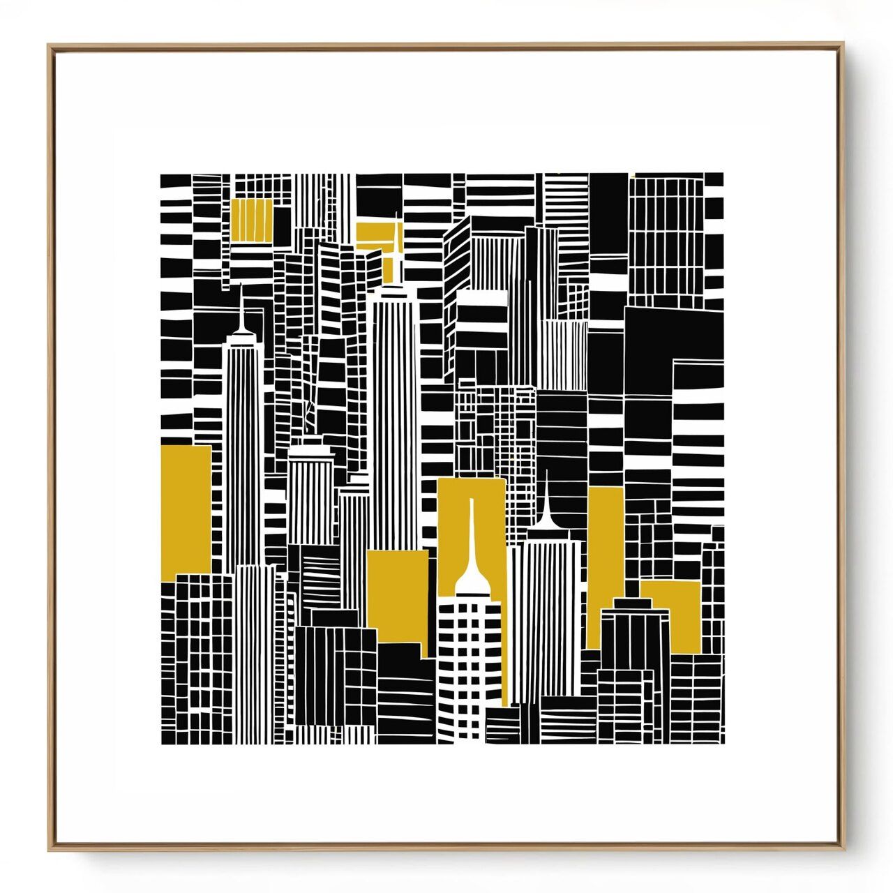 Quadro Decorativo Cidade Linha I