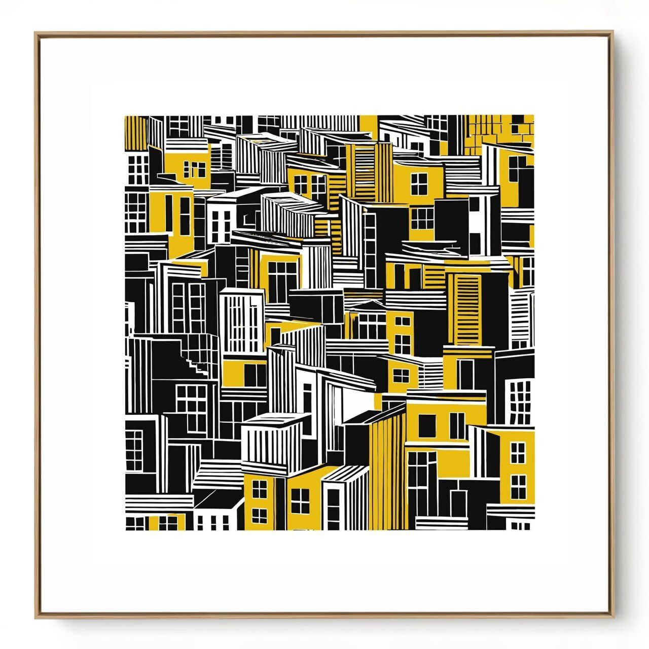 Quadro Decorativo Cidade Linha III