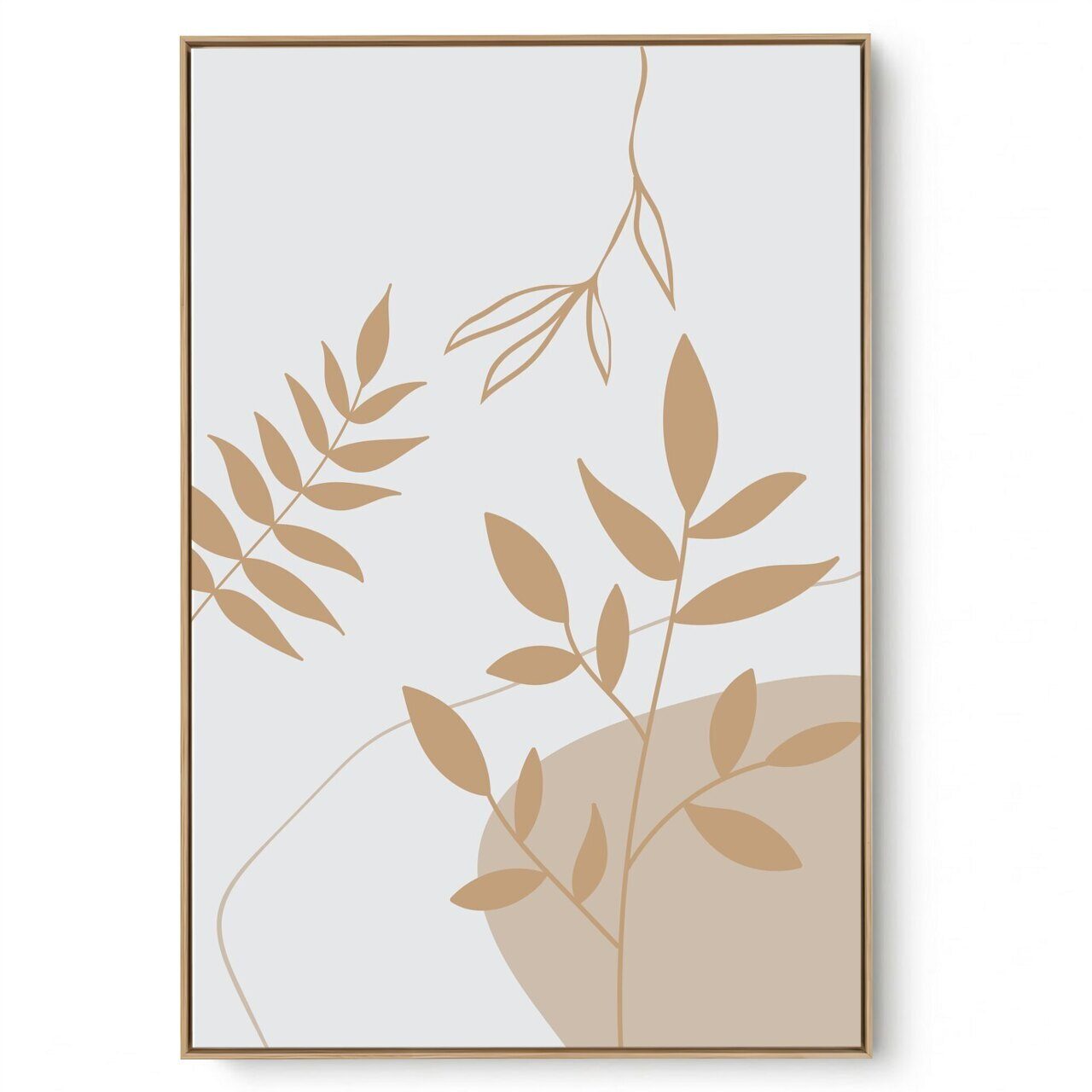 Quadro Decorativo Composê Bege I