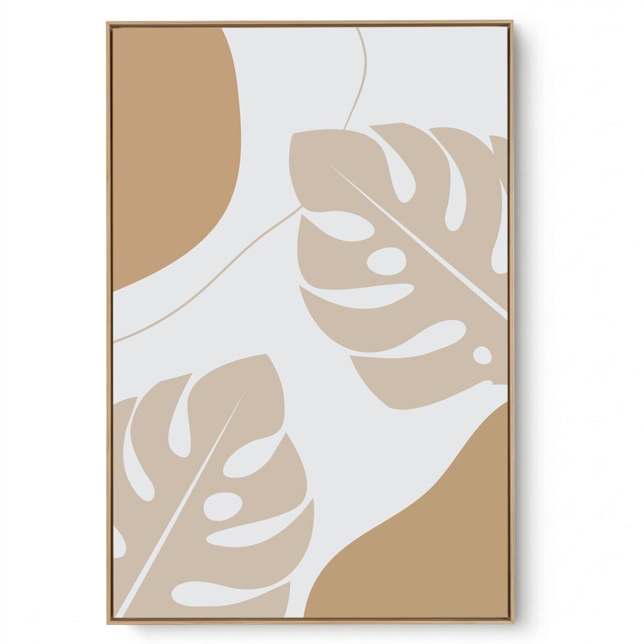 Quadro Decorativo Composê Bege II