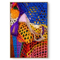 Quadro Decorativo Crochê