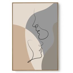 Quadro Decorativo Traço Casal II