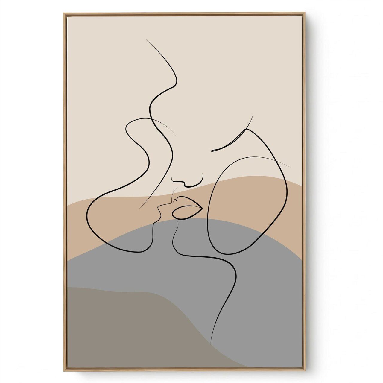 Quadro Decorativo Traço Casal III