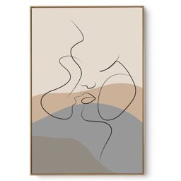 Quadro Decorativo Traço Casal III