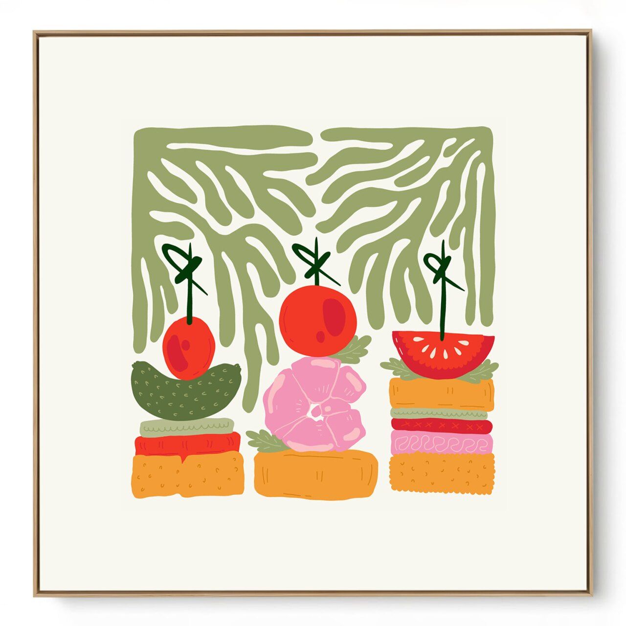 Quadro Decorativo Cozinha Arte Gourmet I