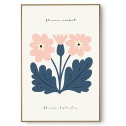 Quadro Decorativo Flores Do Mercado I