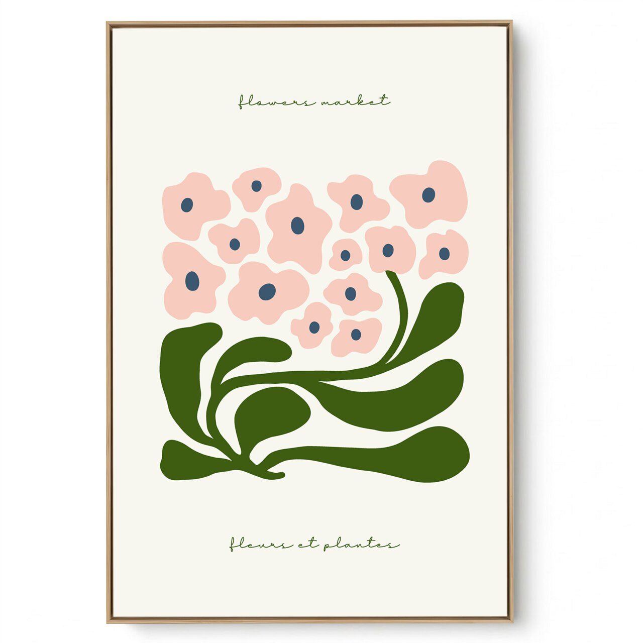 Quadro Decorativo Flores Do Mercado III