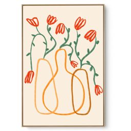 Quadro Decorativo Vaso Line I