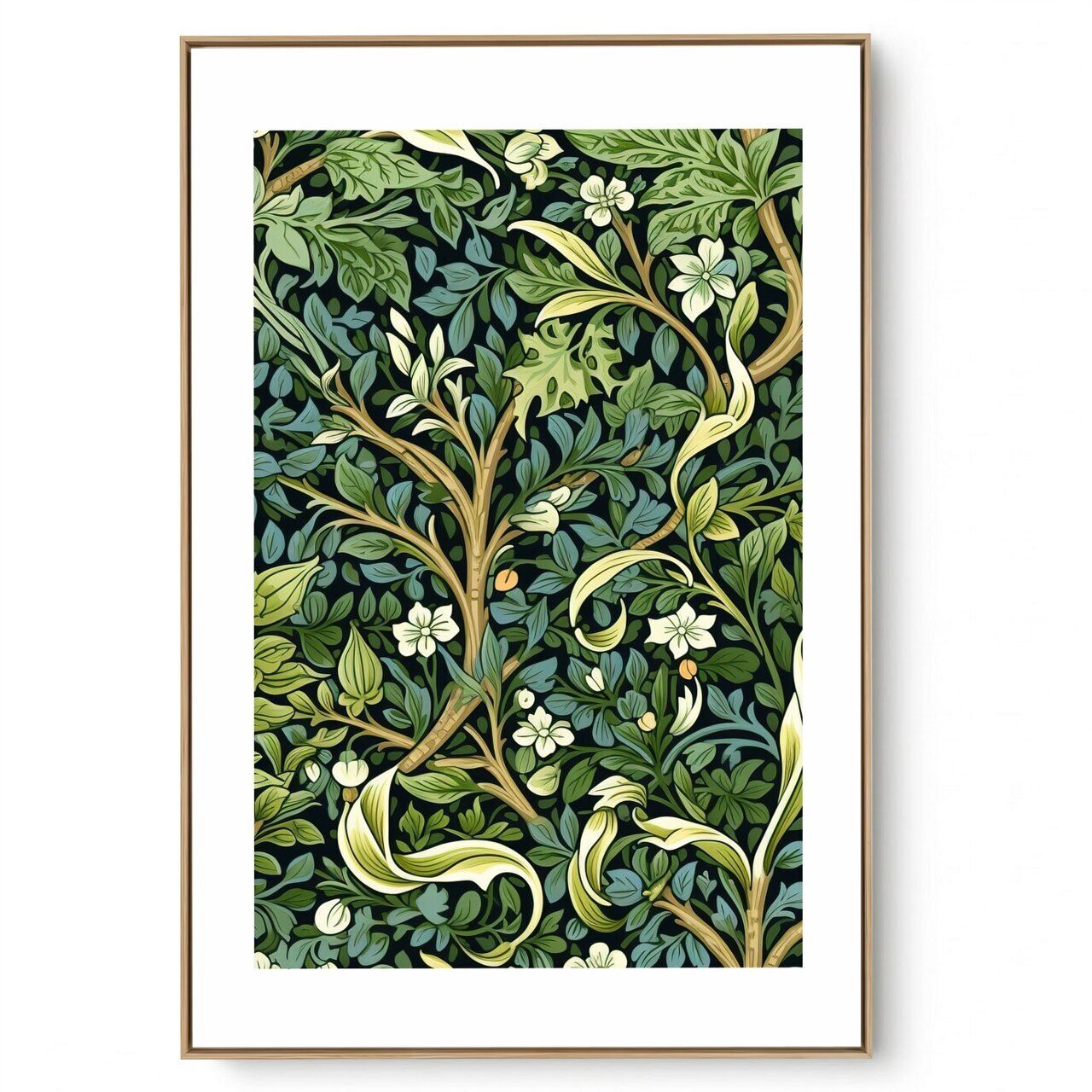 Quadro Decorativo Estampa William Morris I