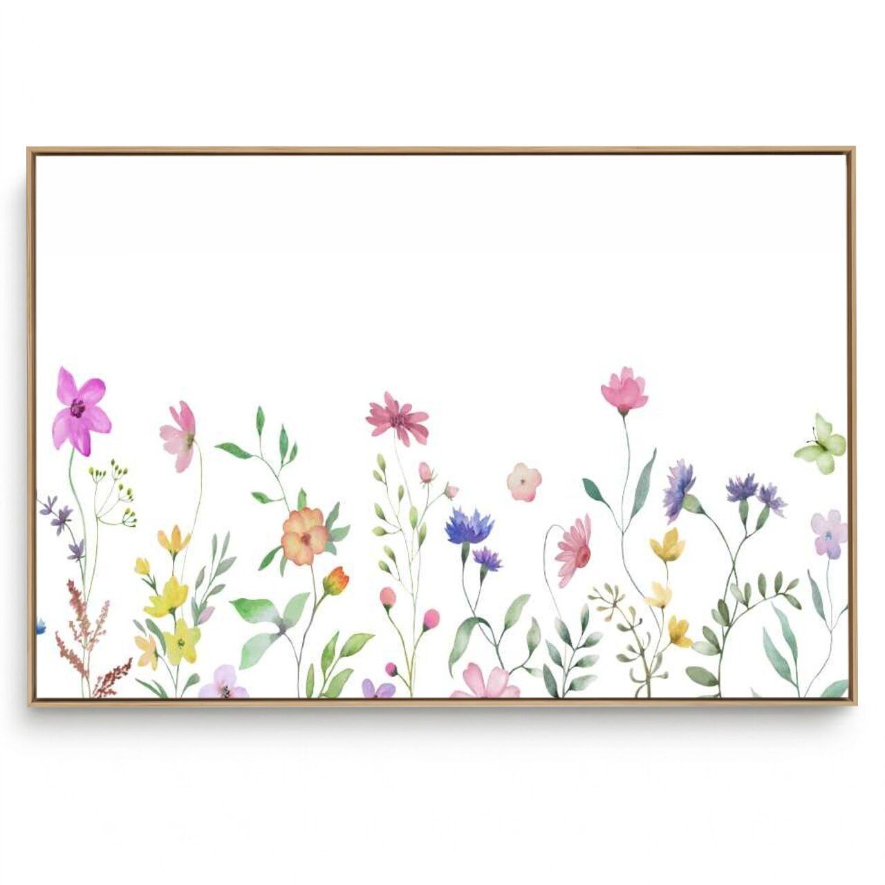 Quadro Decorativo Floral Jardim Mini I