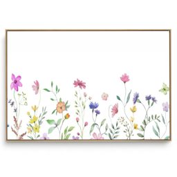 Quadro Decorativo Floral Jardim Mini I
