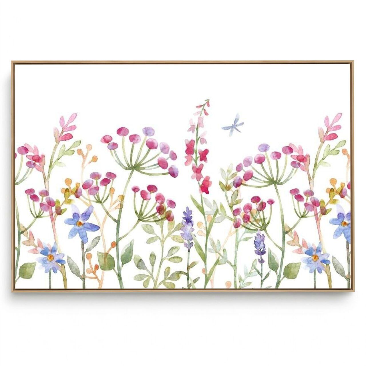 Quadro Decorativo Floral Jardim Mini II