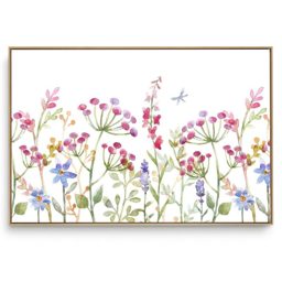 Quadro Decorativo Floral Jardim Mini II