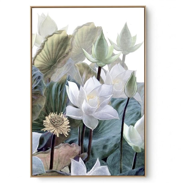 Quadro Decorativo Flor Branca II