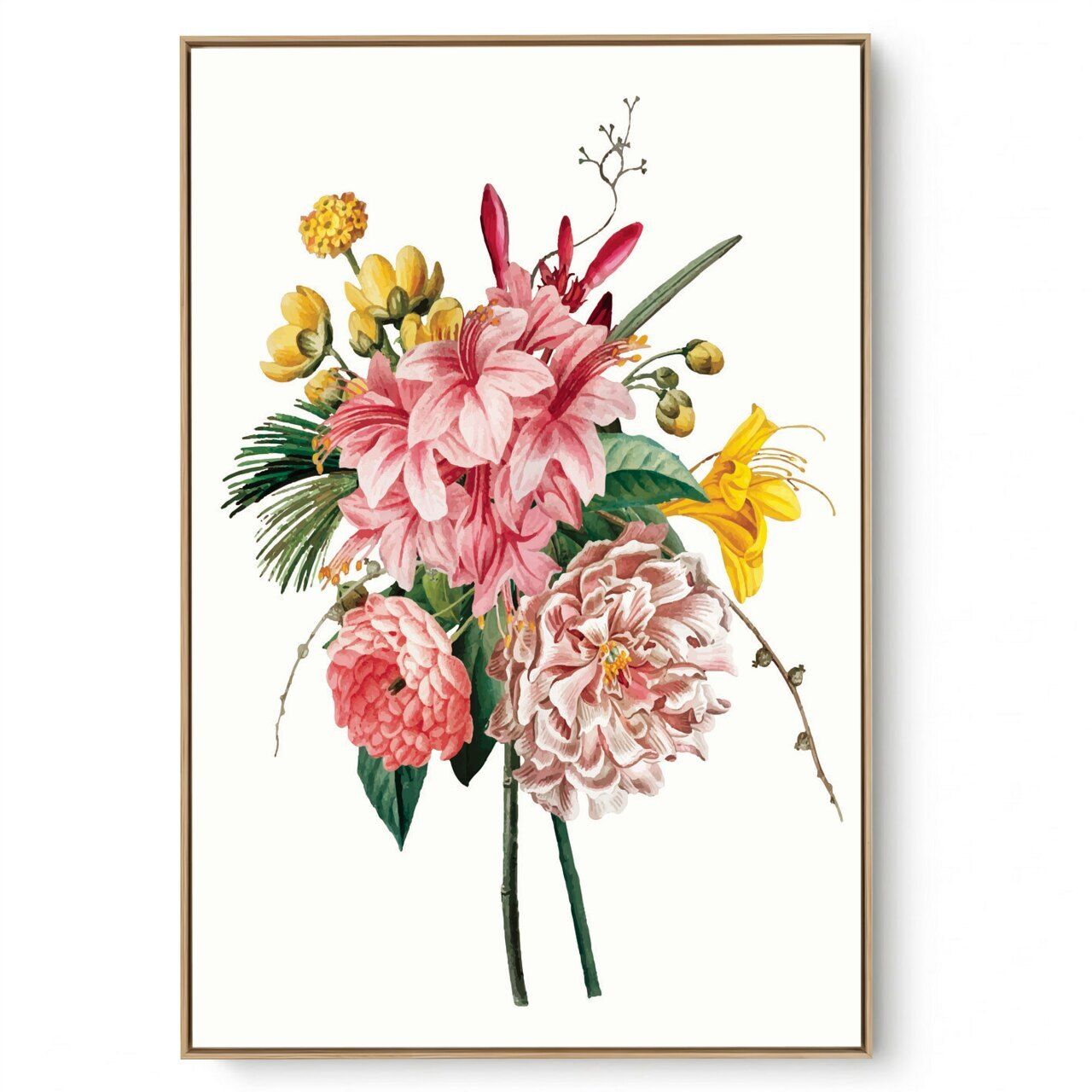 Quadro Decorativo Flores Do Campo 