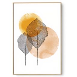 Quadro Decorativo Folha Aquarela I