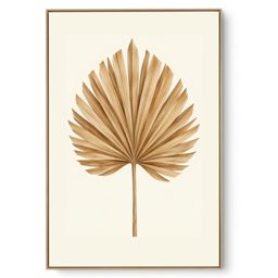 Quadro Decorativo Folha Palha III
