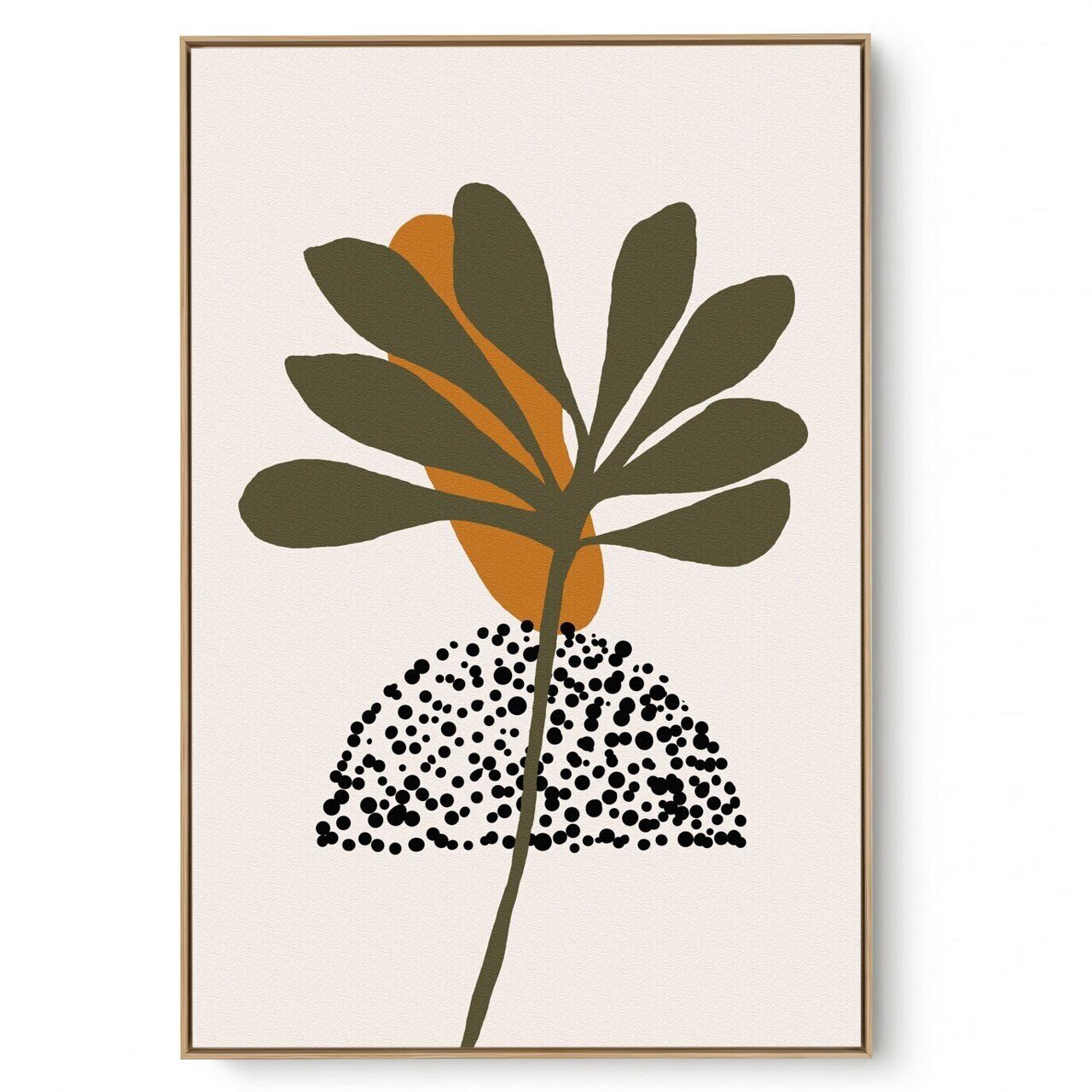 Quadro Decorativo Folha Terra I