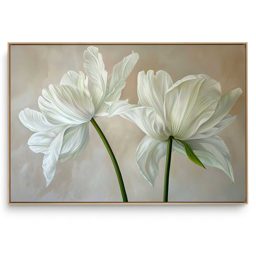 Quadro Decorativo Floral lisianto