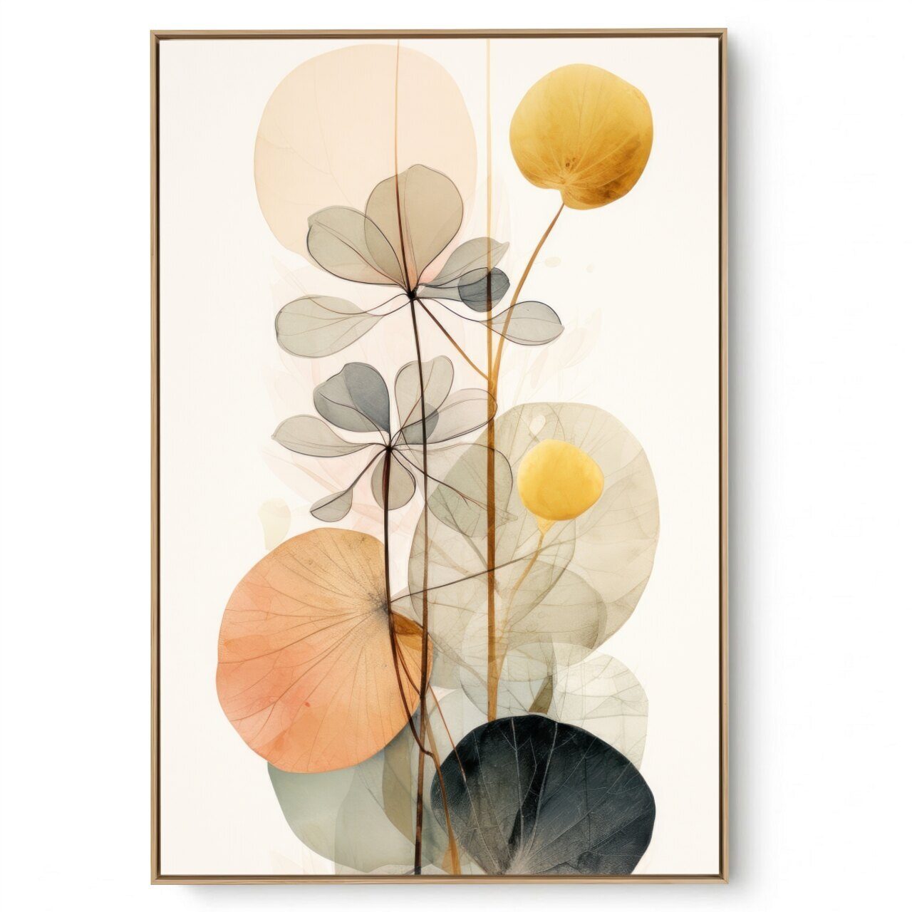 Quadro Decorativo Folhas de Outono I