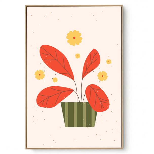 Quadro Decorativo Florzinhas I