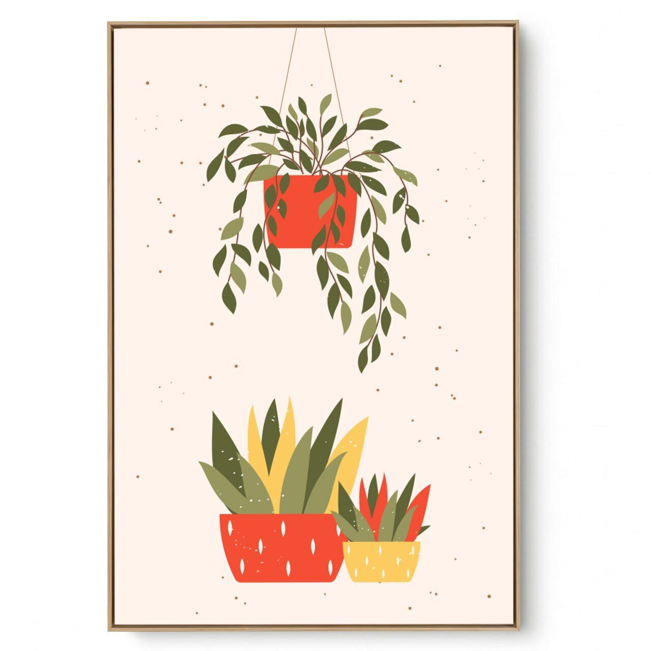 Quadro Decorativo Florzinhas II