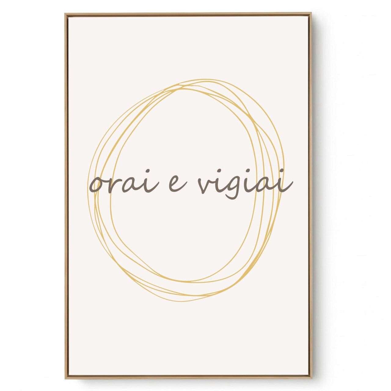 Quadro Decorativo Orai