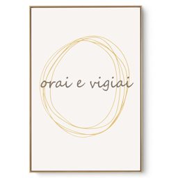 Quadro Decorativo Orai