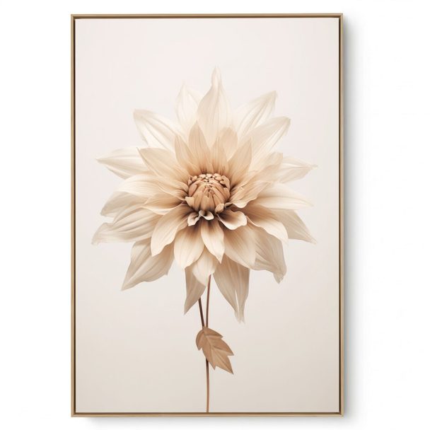 Quadro Decorativo Flor Pêssego II