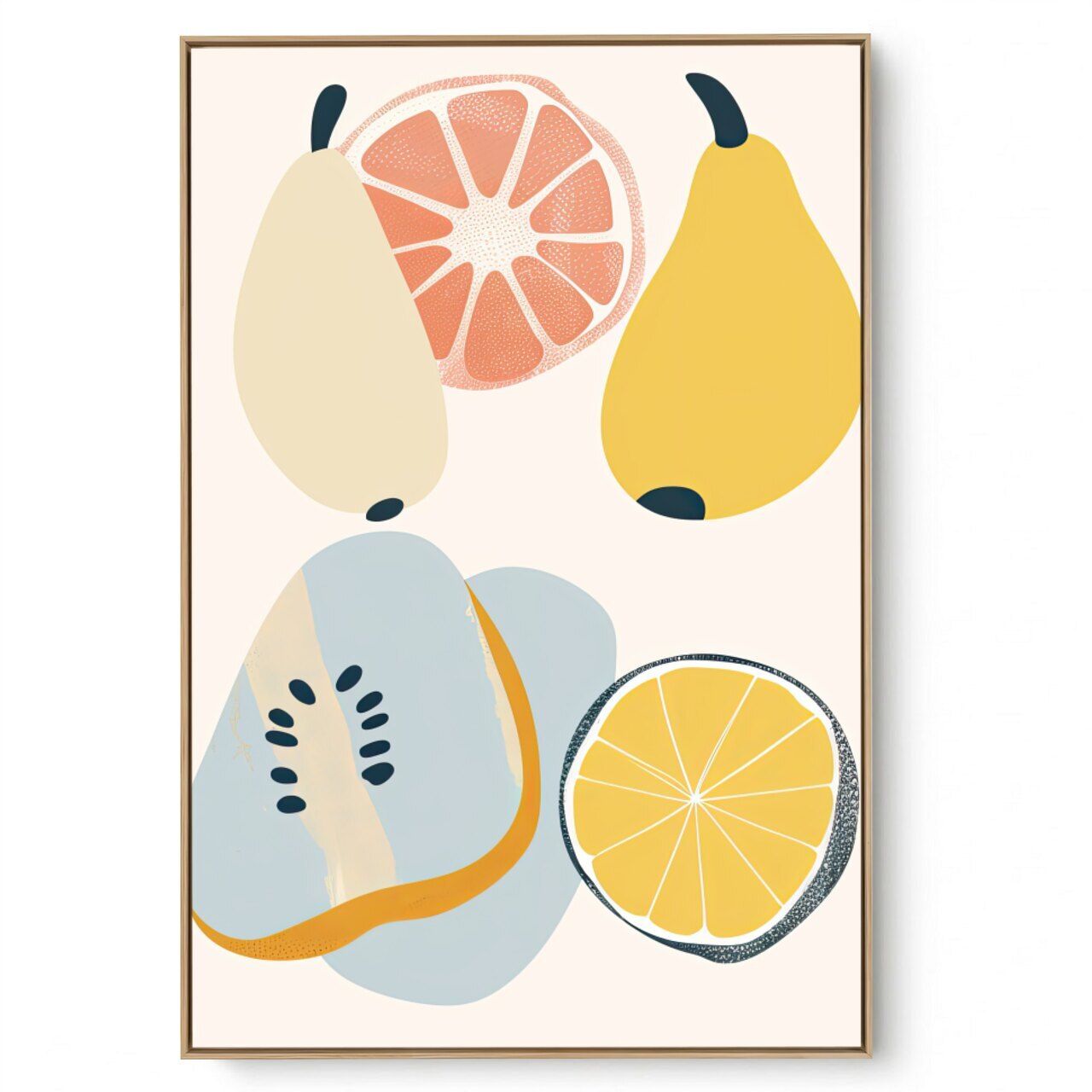 Quadro Decorativo Frutas VI