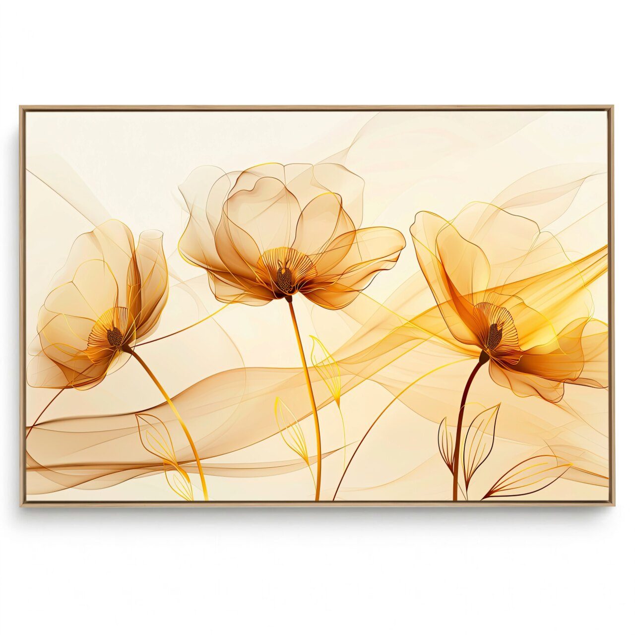 Quadro Decorativo Floral Único IV
