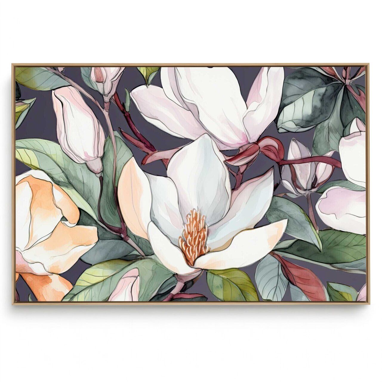Quadro Decorativo Flores Vivas