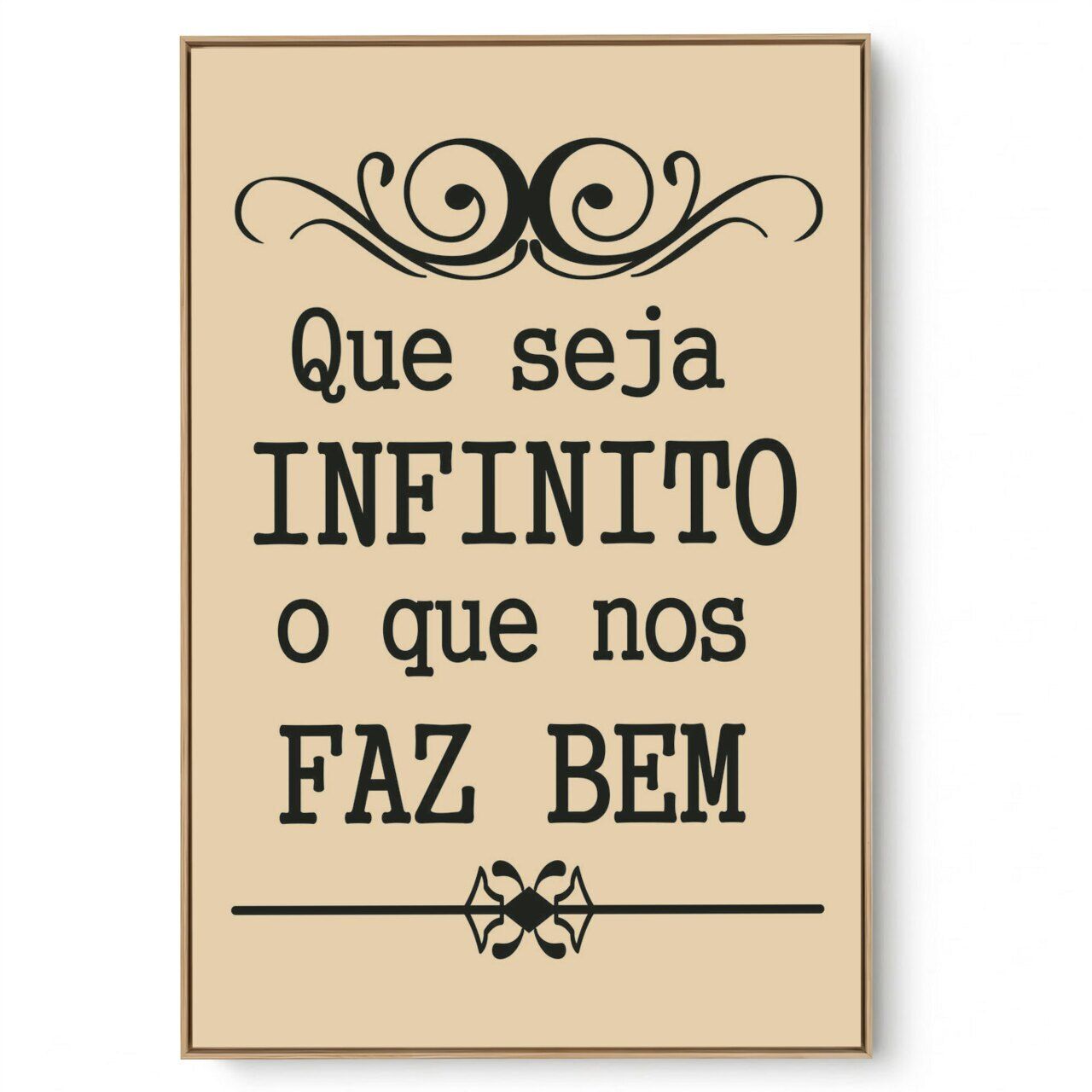 Quadro Decorativo Infinito III