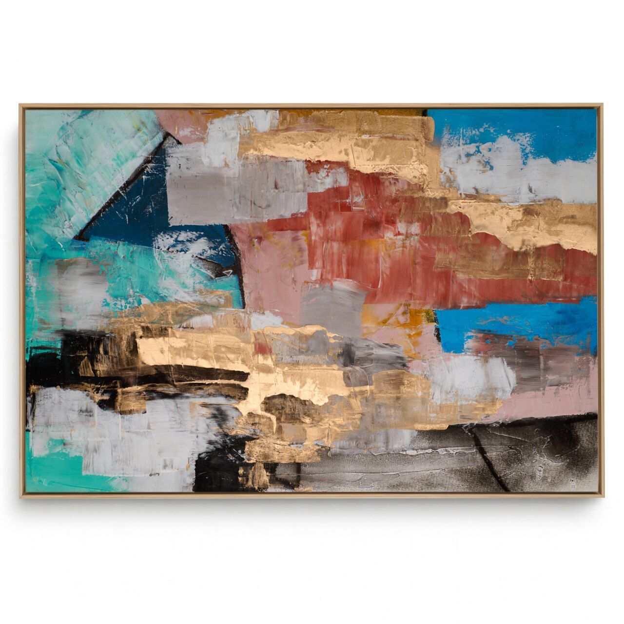Quadro Decorativo Abstrato Intenso