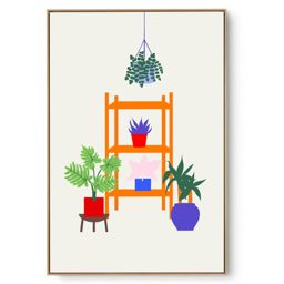 Quadro Decorativo Jardim em Casa III