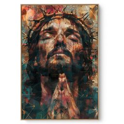 Quadro Decorativo Jesus Orando