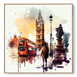 Quadro Decorativo London III