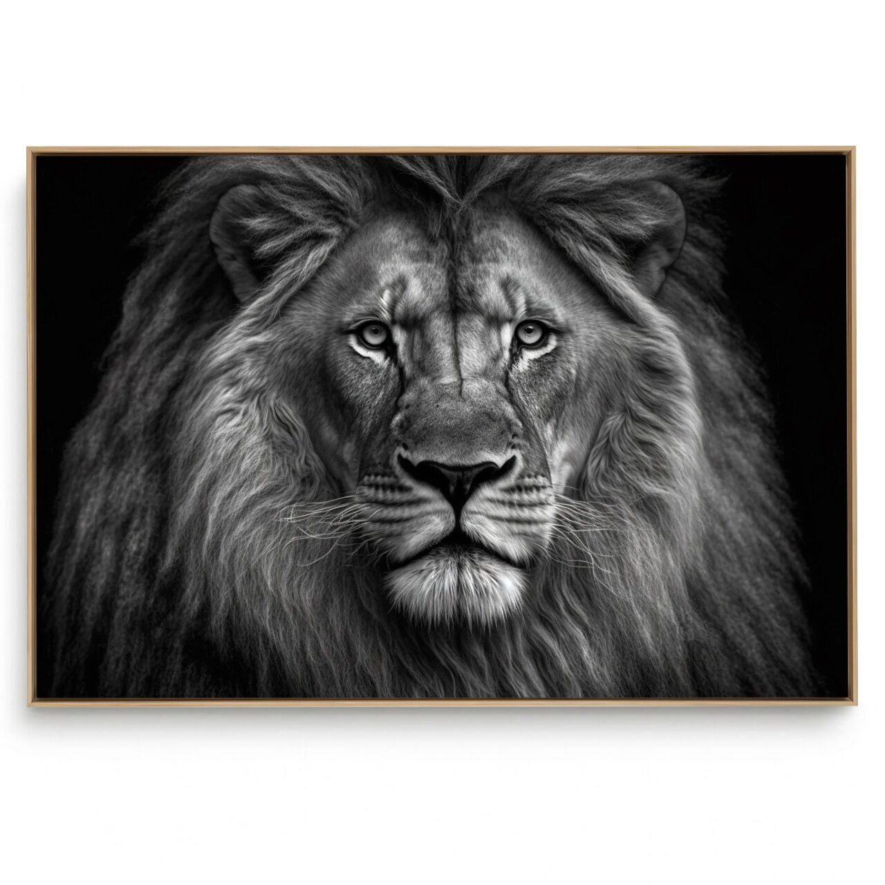 Quadro Decorativo Leão Único 