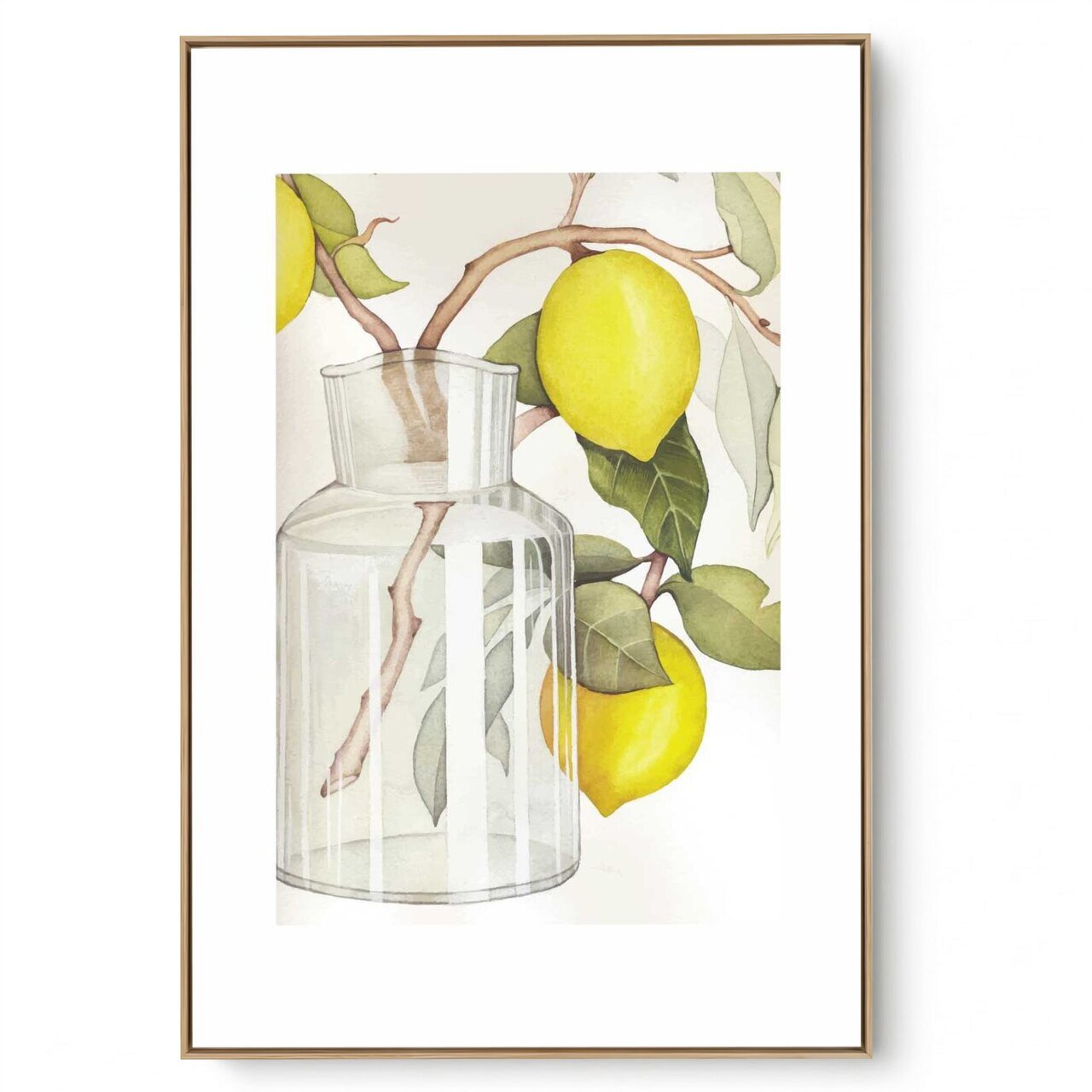 Quadro Decorativo Cozinha Limão III