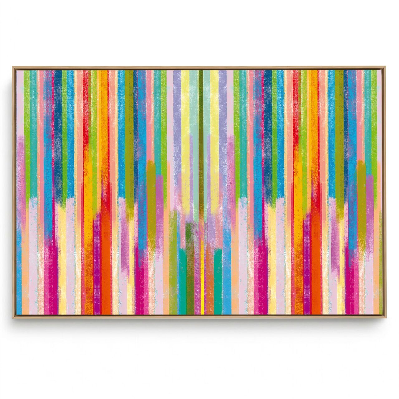 Quadro Decorativo Abstrato Line Color Único