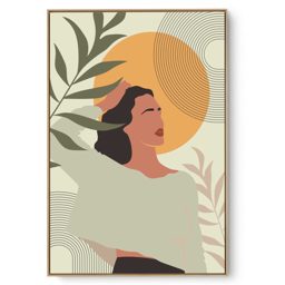 Quadro Decorativo Line Mulher I