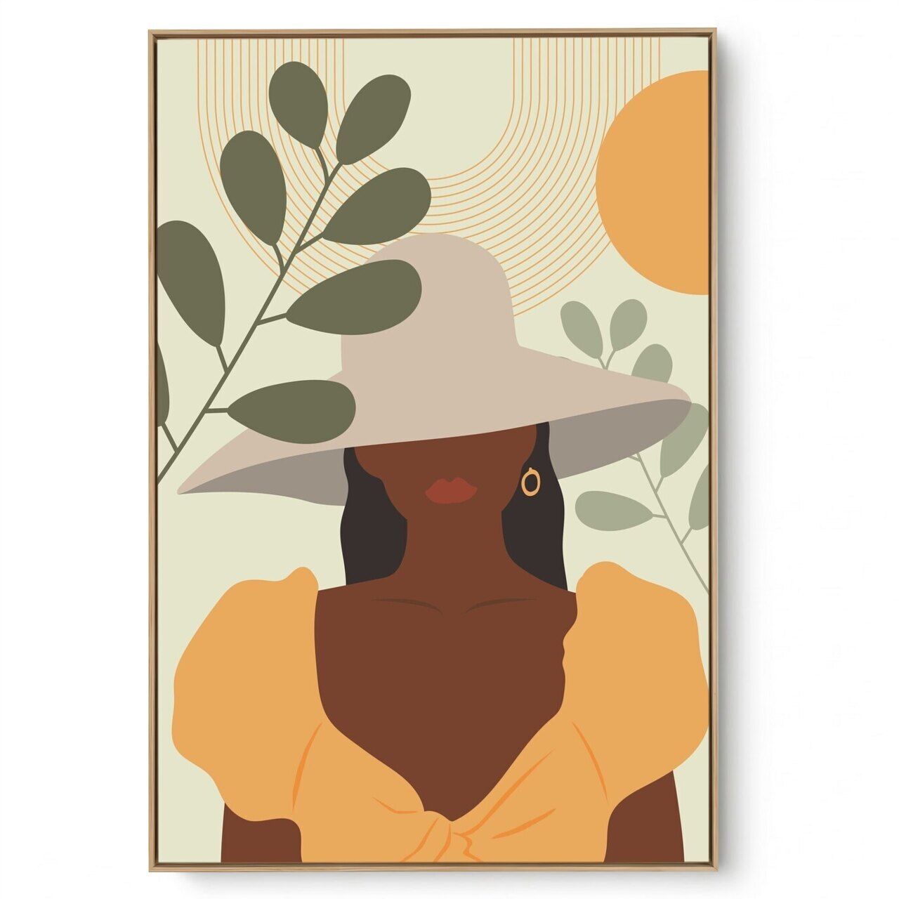 Quadro Decorativo Line Mulher III
