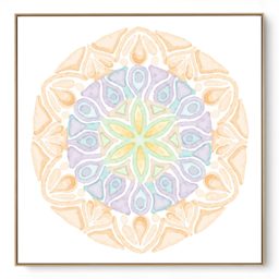 Quadro Decorativo Mandala Arte II