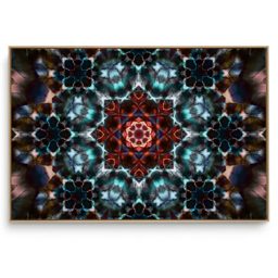 Quadro Decorativo Mandala Caleidoscópio III